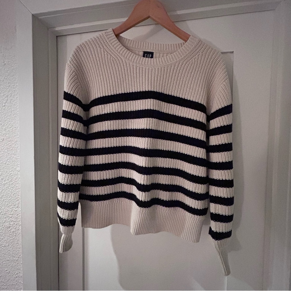 Gap Striped Crewneck Sweater